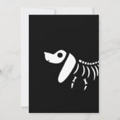 Funny Spaß Joke Dog Years 30. Erwachsene Geburtsta Einladung (Rückseite)