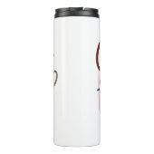 Funny Spaß Kaffeekonzerte für Kaffeeliebthistrom Thermosbecher (Rückseite)