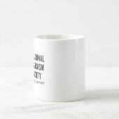 Funny Spaß Novelty National Sarcasm Society Kaffeetasse (Mittel)
