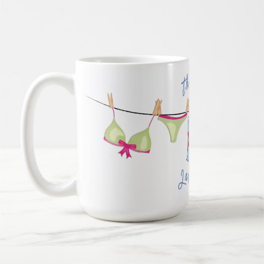 Funny Spaß Summer Personalisiert Kaffeetasse (Links)