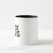 FUNNY SPASS TRENDY COFFEE HELFT DRINKER TASSE (Zentrum)