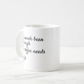 Funny Spaß Trendy Coworker gift Tasse (Vorderseite Links)