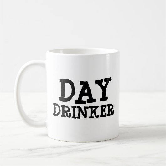 FUNNY SPASS TRENDY KAFFEE TASSE DACHDRINKER (Links)