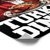 Funny Spaß Trump Gewinner Türkei Abendessen als Poster (Ecke)