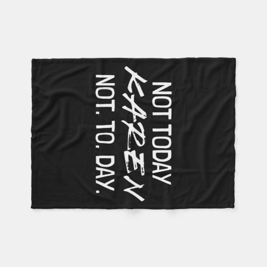 Funny Speak To The Manager Shhh Karen Not That Kar Fleecedecke (Vorderseite (Horizontal))