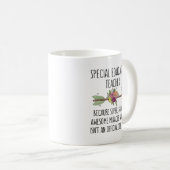 Funny Special Bildung Teacher Geschenk Idee Kaffeetasse (VorderseiteRechts)