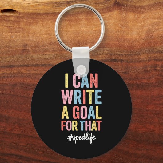 Funny Special Education Design For Men Women Sped Schlüsselanhänger (Vorderseite)