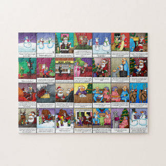 Funny Spectickles Christmas Humor Puzzle