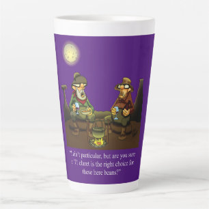 Funny Spectickles Cowboy Wild West Wine Latte Tass Milchtasse