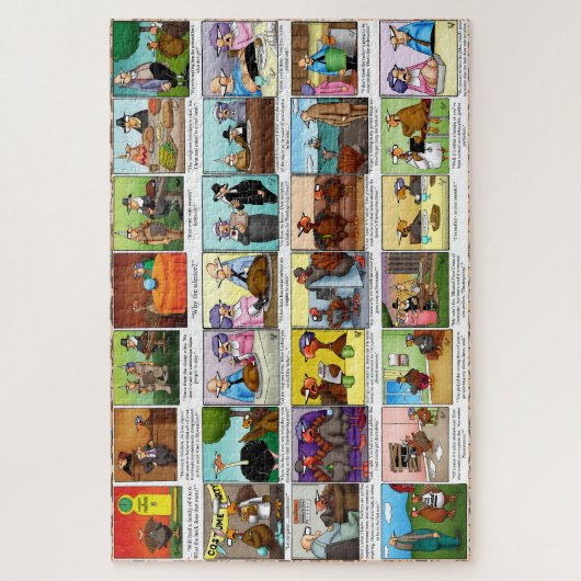 Funny Spectickles Erntedank Puzzle (Vertikal)