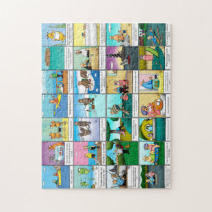 Funny Spectickles Fishing Humor Puzzle