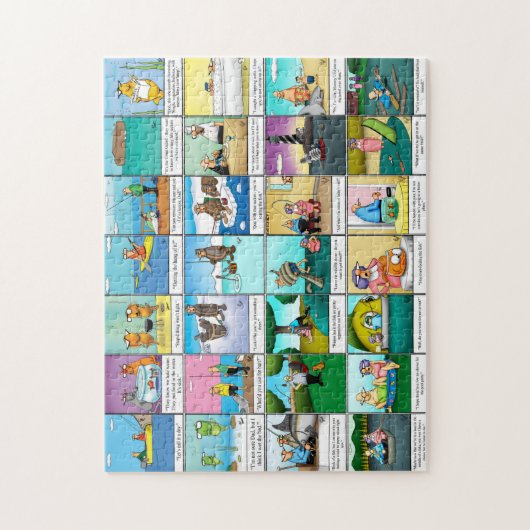 Funny Spectickles Fishing Humor Puzzle (Vertikal)