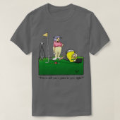 Funny Spectickles Golf Toon Spaß 2 T-Shirt (Design vorne)