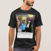 Funny Spectickles Halloween Werewolf Flea Collar H T-Shirt (Vorderseite)