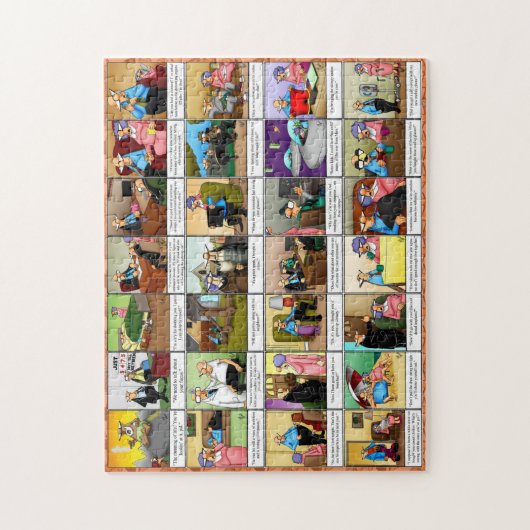 Funny Spectickles Humor Puzzle (Vertikal)