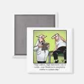 Funny Spectickles Medical Health Cartoon Spaß Magnet (Vorderseite/Rückseite)