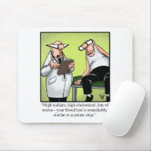 Funny Spectickles Medical Health Cartoon Spaß Mousepad (Mit Mouse)