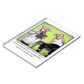 Funny Spectickles Medical Health Cartoon Spaß Notizblock (Linke Seite)