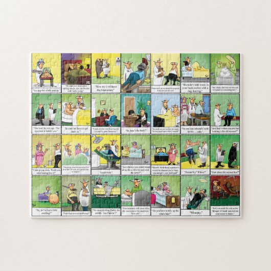 Funny Spectickles Medical Spaß Puzzle (Horizontal)