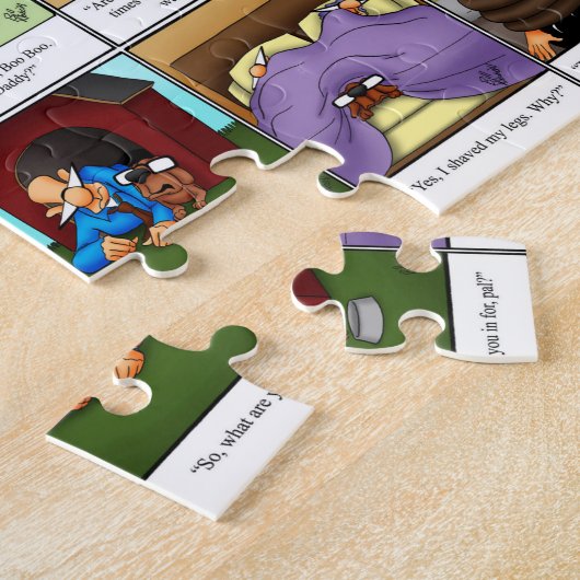 Funny Spectickles Pet Humor Puzzle (Seite)