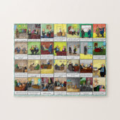 Funny Spectickles Workplace Spaß Puzzle (Horizontal)