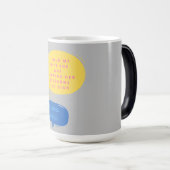 Funny Speech Eyebrows Morphing Tasse (VorderseiteRechts)