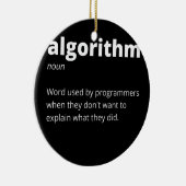 Funny spendet Computerfreaks-Nerd-Programmierer Keramik Ornament (Rechts)