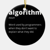 Funny spendet Computerfreaks-Nerd-Programmierer Keramik Ornament (Vorne)