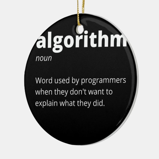 Funny spendet Computerfreaks-Nerd-Programmierer Keramik Ornament (Links)