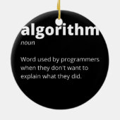 Funny spendet Computerfreaks-Nerd-Programmierer Keramik Ornament (Hinten)