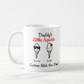 Funny Sperm Daddy's Little Squirts Vatertag Kaffeetasse (Links)