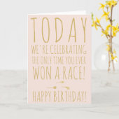 Funny Sperma Rasse Gold Rose Drehbuch glücklich Ge Karte (Gelbe Blume)