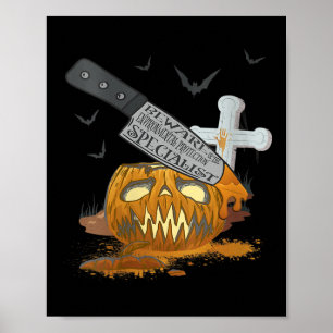 Funny, Spezialistin für Umweltschutz Poster