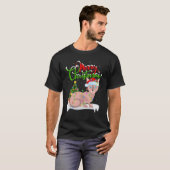 Funny Sphynx Cat Lover Xmas Lighting Sphynx Cat Ch T-Shirt (Vorne ganz)