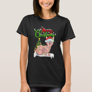 Funny Sphynx Cat Xmas Lighting Sphynx Cat Christm T-Shirt