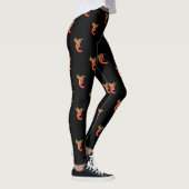 Funny Spicy Chili on Fire Leggings (Rechts)