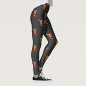 Funny Spicy Chili on Fire Leggings (Rechts)