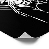 Funny Spider Web Lazy Diy Halloween Kostüme Männer Poster (Ecke)