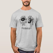 Funny Spiders and Spiders Web Weaving Cartoon T-Shirt (Vorderseite)