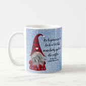 Funny Spiker Kaffee Weihnachten Tasse (Links)