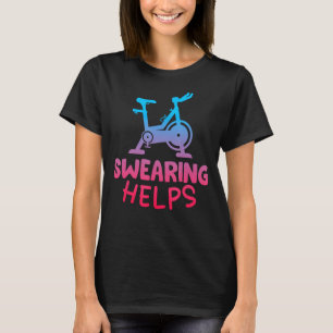 Funny Spin Class Rhythm Cyclout Workout Stationary T-Shirt