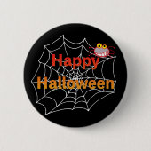 Funny Spione auf Halloween Web Button (Vorderseite)