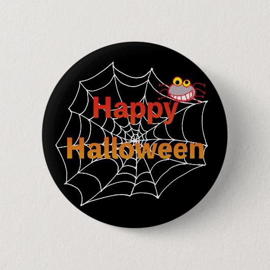 Funny Spione auf Halloween Web Button (Vorderseite)