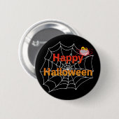 Funny Spione auf Halloween Web Button (Vorne & Hinten)