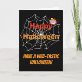 Funny Spione auf Halloween Web Karte (Vorderseite)