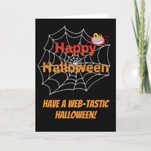Funny Spione auf Halloween Web Karte