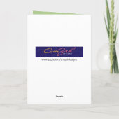 Funny Spione Web Designer Geburtstagskarte Karte (Rückseite)