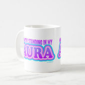 Funny Spiritual Aura New Age Spirituell Kaffeetasse (Vorderseite Links)