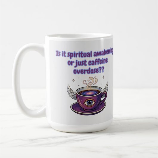 Funny spiritual awakening kaffeetasse (Links)
