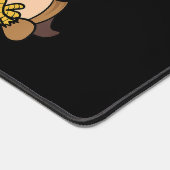 Funny Spiritual Go Smudge Sie selbst Owl Meditiere Schreibtischunterlage (Ecke)